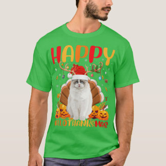 Funny Ragdoll Dog Lover Happy Ragdoll HelloThanksM T-Shirt