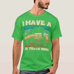 Funny Railroad and Train Graphic Railway Lovers 2 T-Shirt