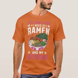 Funny Ramen The Only Men Pun - Shoyu Ramen  T-Shirt