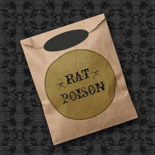 Funny Rat Poison Favour Bags