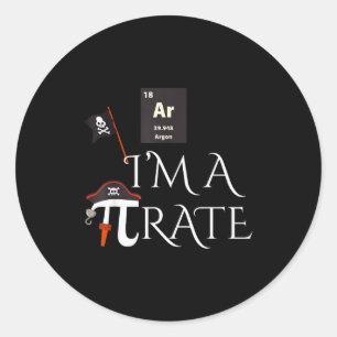 Funny Rate Gift Ar I'm A Rate Costume Men Women Ki Classic Round Sticker