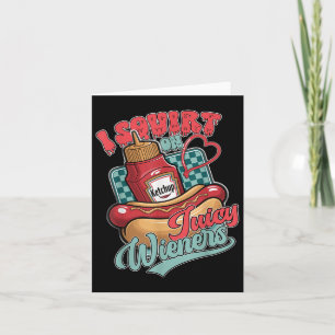Funny Raunchy Adult Gross Humour Embarring Dirty G Card