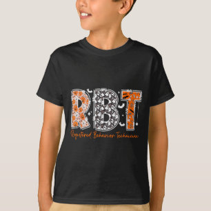 Funny RBT Halloween Registered Behaviour Technicia T-Shirt