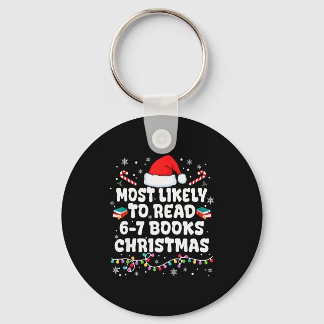 Funny Reading 67 Six Seven Meme Englieacher Book L Key Ring (Front)