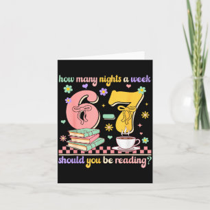 Funny Reading 67 Teacher Six Seven Reading 6 7 Boo Card