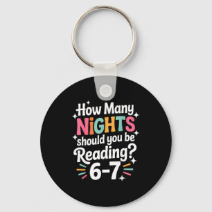 Funny Reading 6 7 Six Seven Meme Englieacher Book  Key Ring