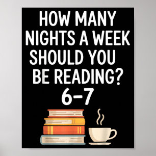 Funny Reading 6 7 Six Seven Meme Englieacher Book Poster