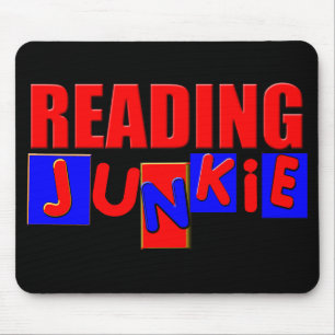 funny reading mouse pad