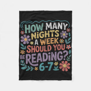 Funny Reading Six Seven Meme Book Lover 67 Teacher Fleece Blanket