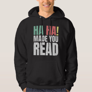 Funny Reading Teacher Hoodie