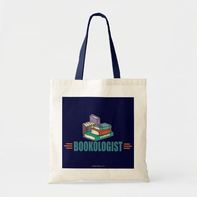 Funny Reading Tote Bag (Front)