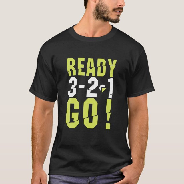 Funny Ready Go Start Running For Runner Running Co T-Shirt (Front)