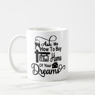 Funny Real Estate Agent House Broker Realtor Gift Coffee Mug
