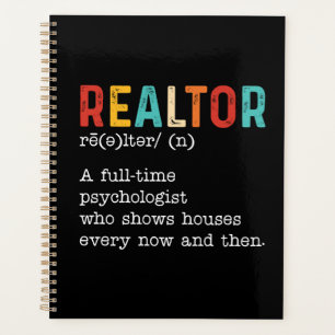 Funny Real Estate Agent Realtor Job Description Planner