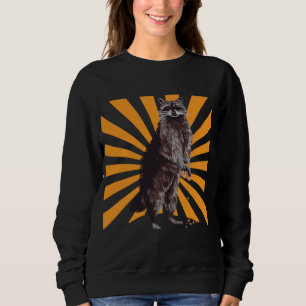 Funny Realistic Racoon Sweatshirt