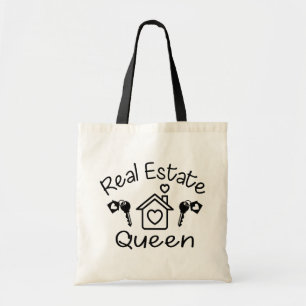Funny Realtor Gift Real Estate Agent Broker Home Tote Bag