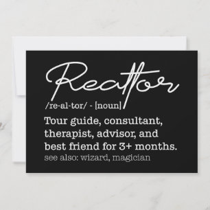 Funny Realtor Job Description Real Estate Humor Invitation