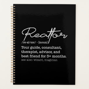 Funny Realtor Job Description Real Estate Humor Planner