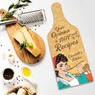 Funny Recipe Cutting Board Gift