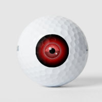 Funny Red Black Evil Devil Eye Magic Art