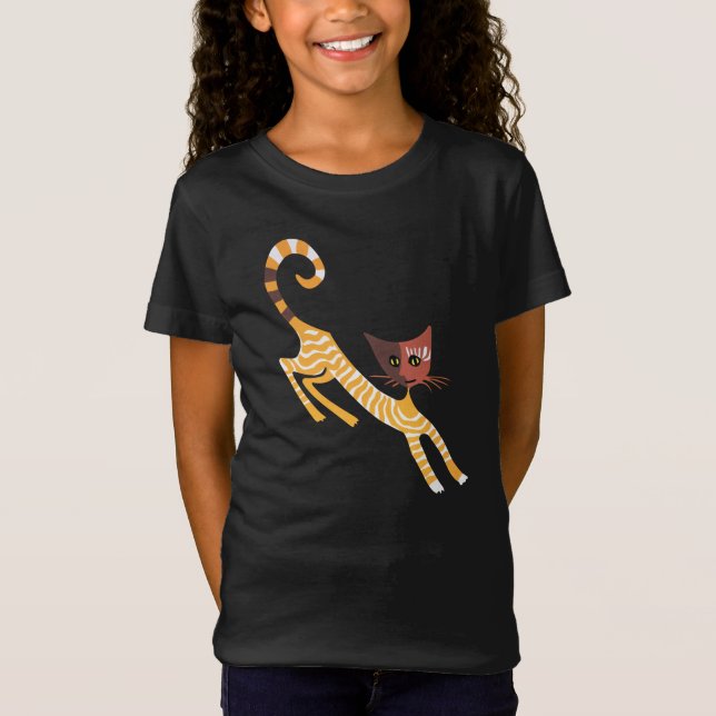 Funny red cat T-Shirt (Front)