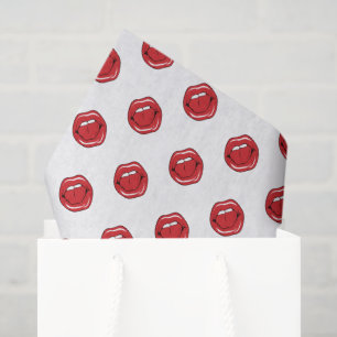 Funny Red Lips Tissue Paper