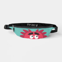 Funny Red Monster Personalised Kid's