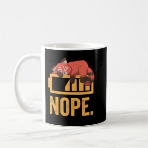 Funny Red Panda Lazy Coffee Mug