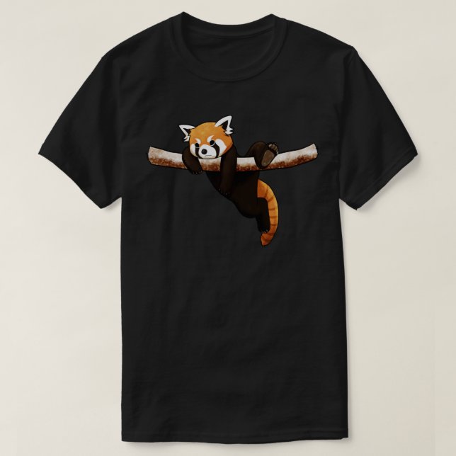 Funny Red Panda T-Shirt (Design Front)