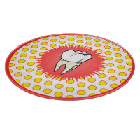 Funny Red White Yellow Extracted Molar Starburst