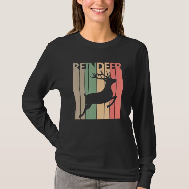 Funny Reindeer Costume T-Shirt (Front)