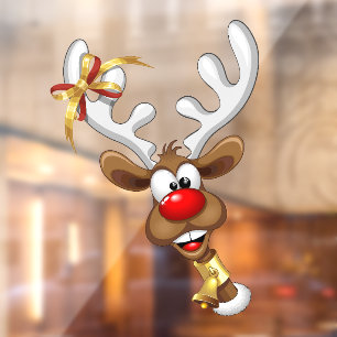 Funny Reindeer Peeking Christmas Meme