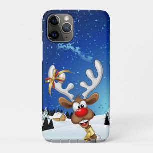 Funny Reindeer Peeking Christmas Meme  Case-Mate iPhone Case
