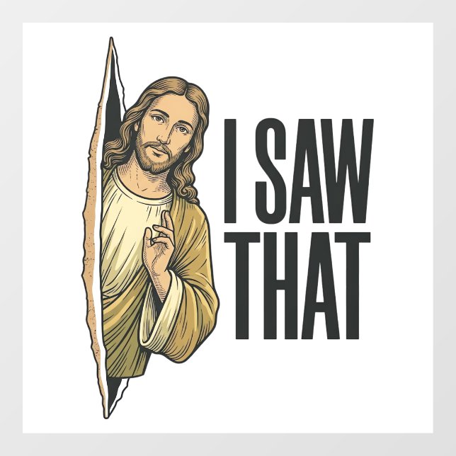 Funny Religious I Saw That Vintage (Sheet)