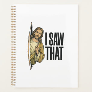 Funny Religious I Saw That Vintage Planner