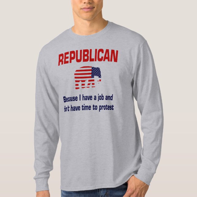 Funny Republican Apparel T-Shirt (Front)