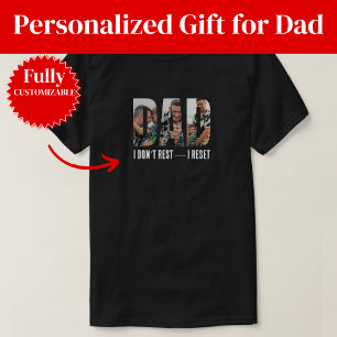 Funny Reset Dad Humour Gift T-Shirt