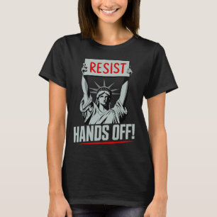 Funny Resist Handsoff Usa  T-Shirt