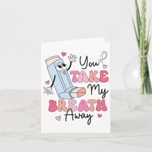 Funny Respiratory Valentines Day Rt Lung Squad Val Card