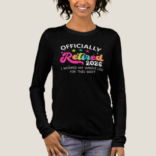 Funny Retired 2026 Retirement Coworkers Men Women Tri-Blend Shirt