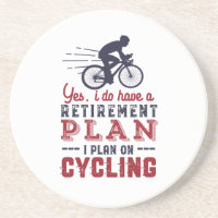 Funny Retired Cyclist Retirement Plan Ride Bicycle