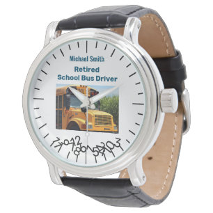 Funny Retired School Bus Driver Jumble Numbers  Watch