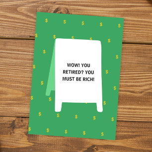 Funny Retirement Card