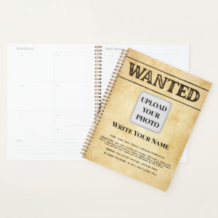 Funny Retirement Coworker Farewell Western Style Planner