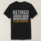 Funny Retirement Design Men Dad Retiring Party Hum