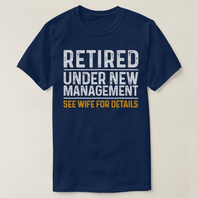 Funny Retirement Design Men Dad Retiring Party T-Shirt (Design Front)