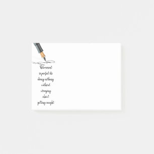 Funny Retirement Doing Nothing Not getting caught Post-it Notes