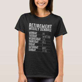Funny Retirement Gift For Men Women Cool Retired R T-Shirt
