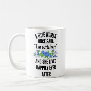 Funny Retirement Gift for Women from Colleagues Coffee Mug