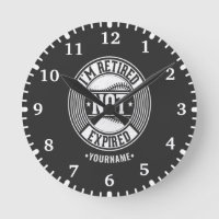 Funny Retirement Gift I'm Retired NOT Expired